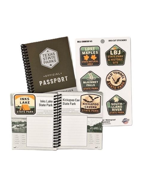 South Texas Plains Mini Sticker Set-Mini Stickers with Passport