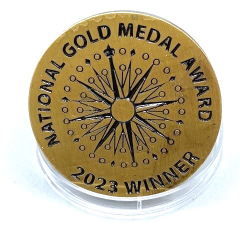 2023 National Gold Medal Award Coin-Coin Back