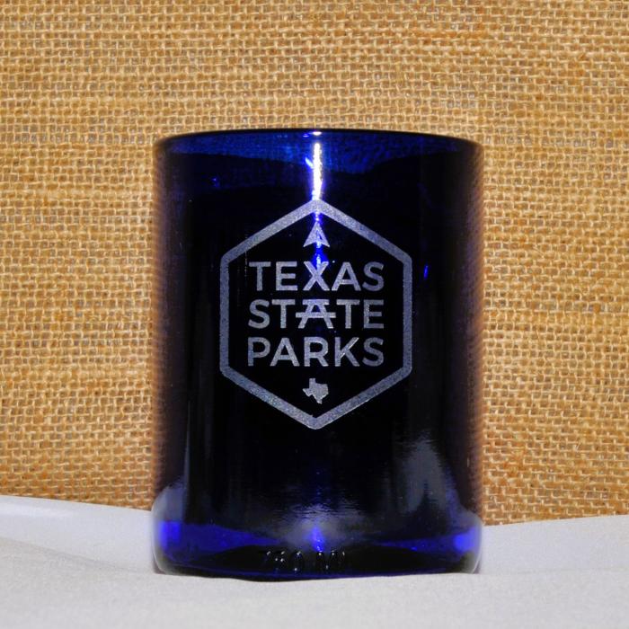TSP Upcycled 12oz Glass-2ndRound 12oz Blue