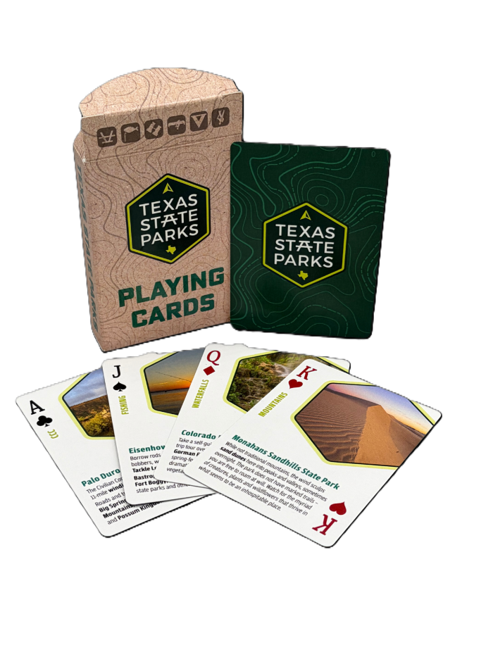 State Parks Playing Cards-Sampling, box and back - no background